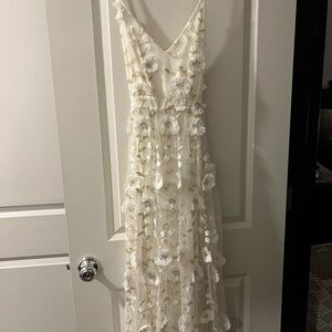 Elegant Floral Embellished Dress